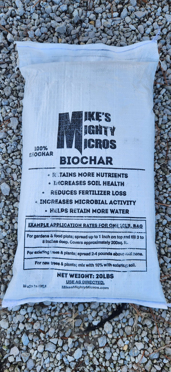Mike's Mighty Micros Biochar