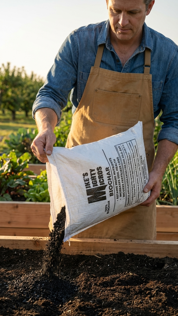 Mike's Mighty Micros Biochar